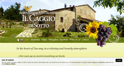 Desktop Screenshot of caggiodisotto.com