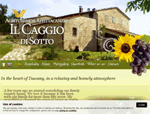 Tablet Screenshot of caggiodisotto.com
